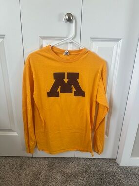 University of Minnesota Yellow Long Sleeve